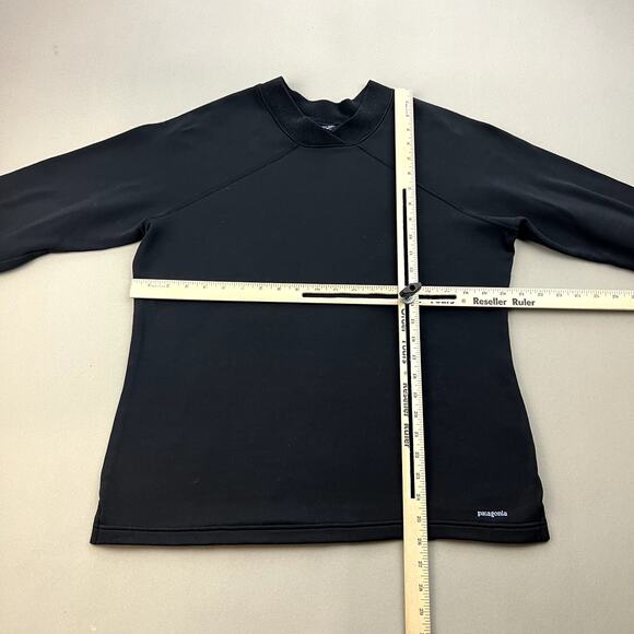 Vintage Patagonia Sweatshirt Womens XL Black Capilene Expedition Thermal USA y2k - Picture 8 of 10